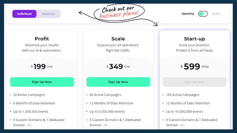 voluum pricing